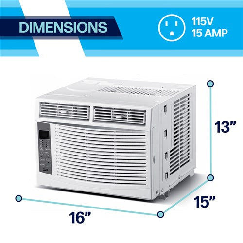 Arctic Wind - 6000 BTU Electronic Window A/C w/Remote DOE R32 | 2AW6000DA Arctic Wind - 6000 BTU Electronic Window A/C w/Remote DOE R32 | 2AW6000DA