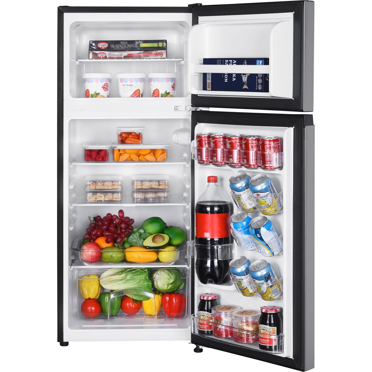 Magic Chef - 4.5 Cu.Ft. Refrigerator, Independent Freezer Section Refrigerators - MCDR45PS Magic Chef - 4.5 Cu.Ft. Refrigerator, Independent Freezer Section Refrigerators - MCDR45PS