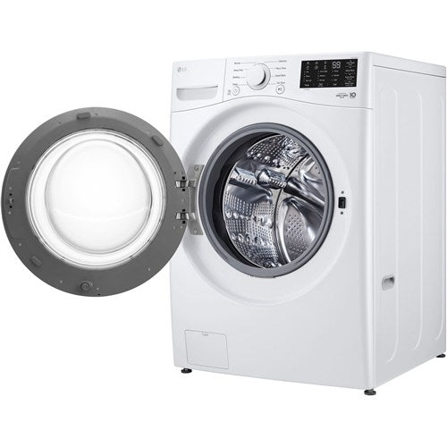 LG - 5.0 CF Ultra Large Capacity Front Load Washer with ColdWash, NFC Tag On - WM3470CW LG - 5.0 CF Ultra Large Capacity Front Load Washer with ColdWash, NFC Tag On - WM3470CW