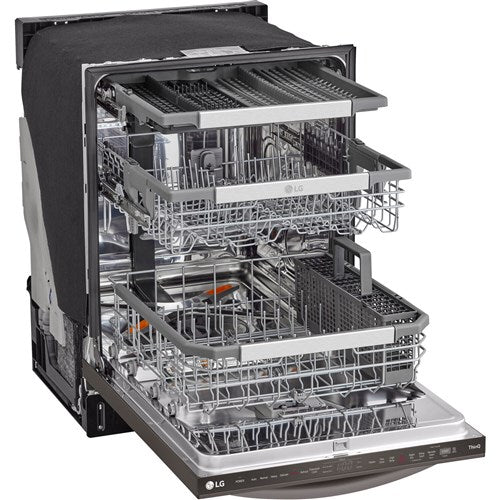 LG - 24" Top Control Dishwasher, 42dB, Smart WiFi, QuadWash Pro, Dynamic Dry - LDTH7972D LG - 24" Top Control Dishwasher, 42dB, Smart WiFi, QuadWash Pro, Dynamic Dry - LDTH7972D