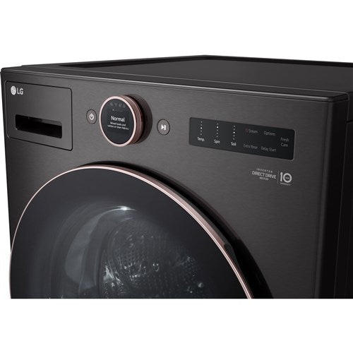 LG - 5.0 CF Ultra Large Capacity Front Load Washer, TurboWash360, Steam, Wifi - WM6500HBA LG - 5.0 CF Ultra Large Capacity Front Load Washer, TurboWash360, Steam, Wifi - WM6500HBA