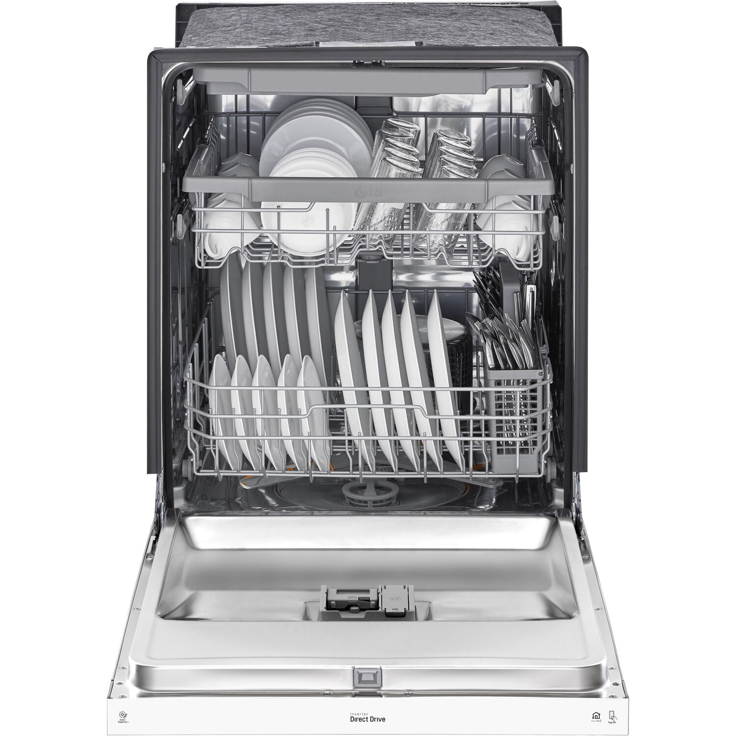 LG - Semi Integrated Built In Dishwashers - LDFN4542W LG - Semi Integrated Built In Dishwashers - LDFN4542W