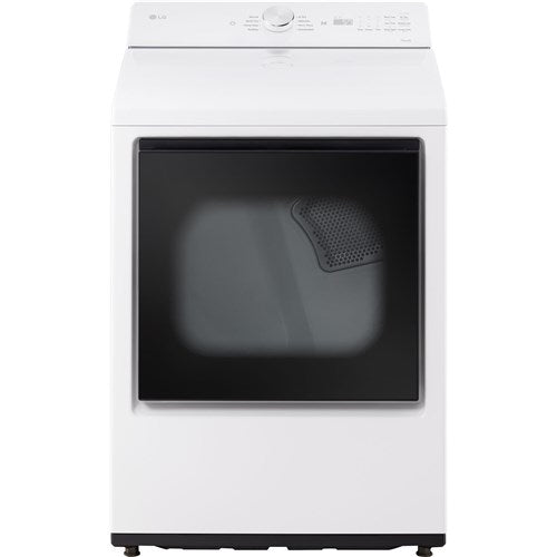 LG - 7.3 CF Electric Dryer, Wi-Fi, Easy Load, AI Sensor Dry - DLE8200W