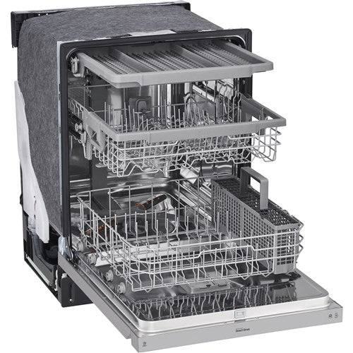 LG - 24" Front Control Dishwasher, 48 dBA, QuadWash, EasyRack Plus, 3rd Rack - LDFN4542S LG - 24" Front Control Dishwasher, 48 dBA, QuadWash, EasyRack Plus, 3rd Rack - LDFN4542S