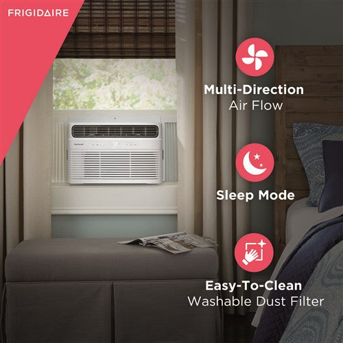 Frigidaire - 12,000 BTU Window A/C, Electronic, WifiWindow A/C - FHWW124WD1 Frigidaire - 12,000 BTU Window A/C, Electronic, WifiWindow A/C - FHWW124WD1