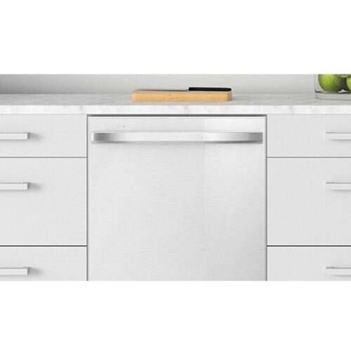 Midea - 24" Top Ctrl Dishwasher, 45 dBA, 3rd Rack, Wi-Fi - Stainless - MDT24P5AST Midea - 24" Top Ctrl Dishwasher, 45 dBA, 3rd Rack, Wi-Fi - Stainless - MDT24P5AST