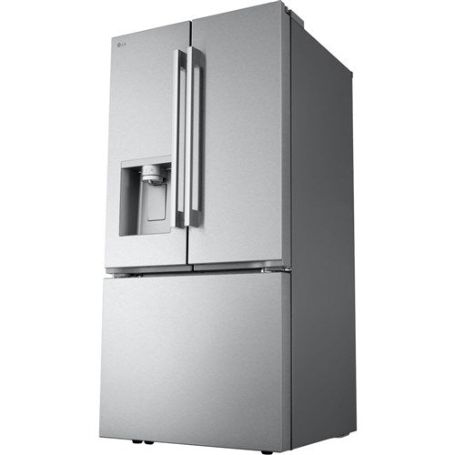 LG - 25 CF Standard Depth Max French Door with Dual Handle, 33 Wide, Dual Ice - LF25H6330S LG - 25 CF Standard Depth Max French Door with Dual Handle, 33 Wide, Dual Ice - LF25H6330S