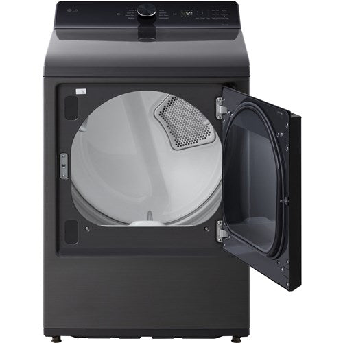 LG - 7.3 CF Electric Dryer, Wi-Fi, Easy Load, AI Sensor Dry - DLE8200L