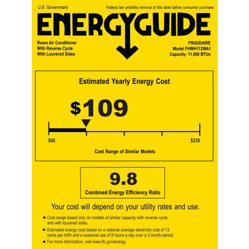 Frigidaire - 8,000 - 11,000 BTU Heat/Cool Window Air Conditioner | FHWH082WA1 Frigidaire - 8,000 - 11,000 BTU Heat/Cool Window Air Conditioner | FHWH082WA1