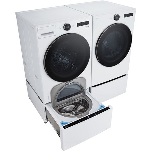 LG - 4.5 CF Front Load Washer (WM5500HWA) & 7.4 CF Gas Dryer (DLGX5501W) - WM5500HWA-G-KIT LG - 4.5 CF Front Load Washer (WM5500HWA) & 7.4 CF Gas Dryer (DLGX5501W) - WM5500HWA-G-KIT