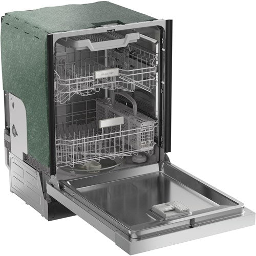 Sharp - 24" Dishwasher, 49 dBA, 3rd Rack - SDW6506JS Sharp - 24" Dishwasher, 49 dBA, 3rd Rack - SDW6506JS