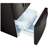 LG - 22 CF French Door Super Capacity: 22 cu. ft. Black Stainless Refrigerators - LFCS22520D LG - 22 CF French Door Super Capacity: 22 cu. ft. Black Stainless Refrigerators - LFCS22520D