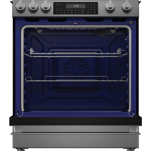 Sharp - 6.3 CF / 30" Electric Slide-In Range, Convection, AirFry - SSR3065JS Sharp - 6.3 CF / 30" Electric Slide-In Range, Convection, AirFry - SSR3065JS