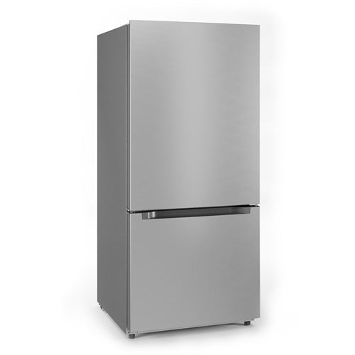 Midea - 18.7 CF - Stainless Bottom Mount, 30" Wide - MRB19B7AST Midea - 18.7 CF - Stainless Bottom Mount, 30" Wide - MRB19B7AST