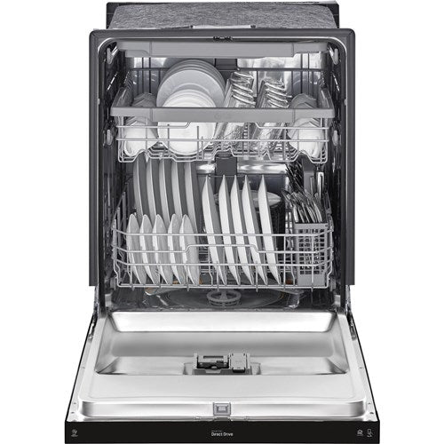 LG - 24" Front Control Dishwasher, 48 dBA, QuadWash, EasyRack Plus, 3rd Rack - LDFN4542B LG - 24" Front Control Dishwasher, 48 dBA, QuadWash, EasyRack Plus, 3rd Rack - LDFN4542B