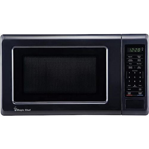 Magic Chef - 0.7 Cu Ft Countertop 700 Watt Digital TouchMicrowaves - MC77MB Magic Chef - 0.7 Cu Ft Countertop 700 Watt Digital TouchMicrowaves - MC77MB