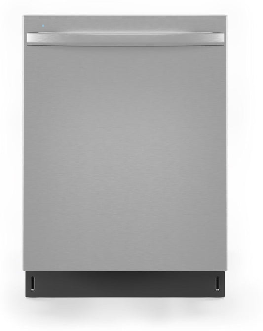 Midea - 24" Top Ctrl Dishwasher, 49 dBA - Stainless - MDT24H2AST