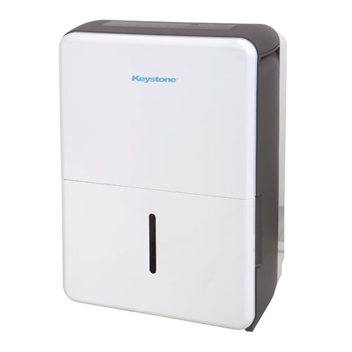 KEYSTONE - 50 Pint Dehumidifier with Built-in Pump, Energy Star, R32 - White - KSTAD506PF KEYSTONE - 50 Pint Dehumidifier with Built-in Pump, Energy Star, R32 - White - KSTAD506PF