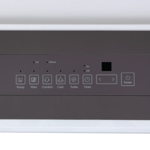 KEYSTONE - 50 Pint Dehumidifier with Built-in Pump, Energy Star, R32 - White - KSTAD506PF KEYSTONE - 50 Pint Dehumidifier with Built-in Pump, Energy Star, R32 - White - KSTAD506PF