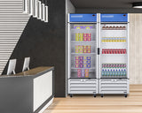 Summit - Full-sized glass door commercial display freezer - SCFF262GLH Summit - Full-sized glass door commercial display freezer - SCFF262GLH
