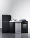 Summit - 80" Wide All-In-One Kitchenette with Range and Dishwasher