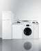 Summit - 83" Wide All-In-One Kitchenette with Washer/Dryer Combo