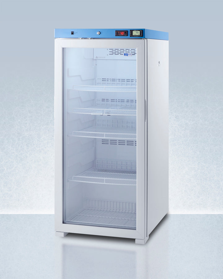 EQTemp - 24" Wide Upright Medical Refrigerator, Certified to NSF/ANSI 456 Vaccine Storage Standard EQTemp - 24" Wide Upright Medical Refrigerator, Certified to NSF/ANSI 456 Vaccine Storage Standard