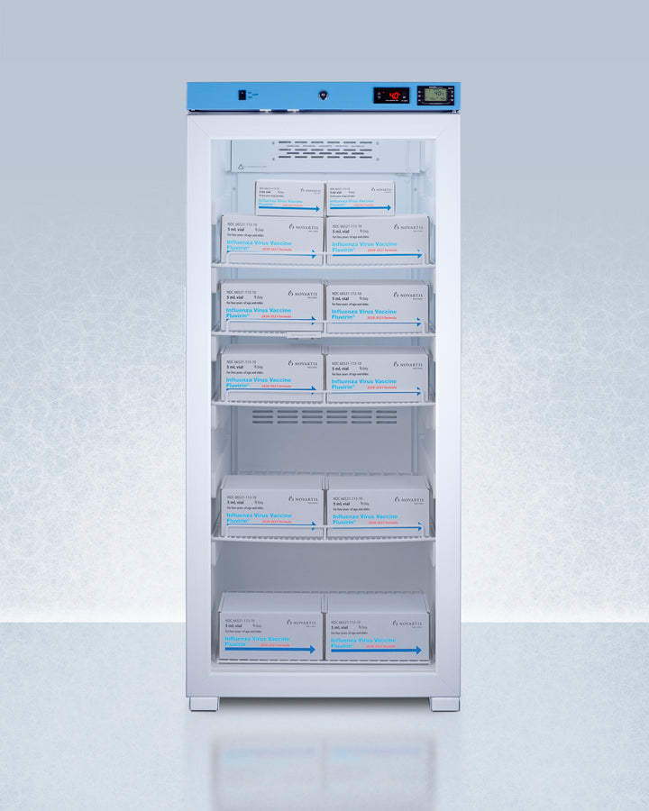 EQTemp - 24" Wide Upright Medical Refrigerator, Certified to NSF/ANSI 456 Vaccine Storage Standard EQTemp - 24" Wide Upright Medical Refrigerator, Certified to NSF/ANSI 456 Vaccine Storage Standard