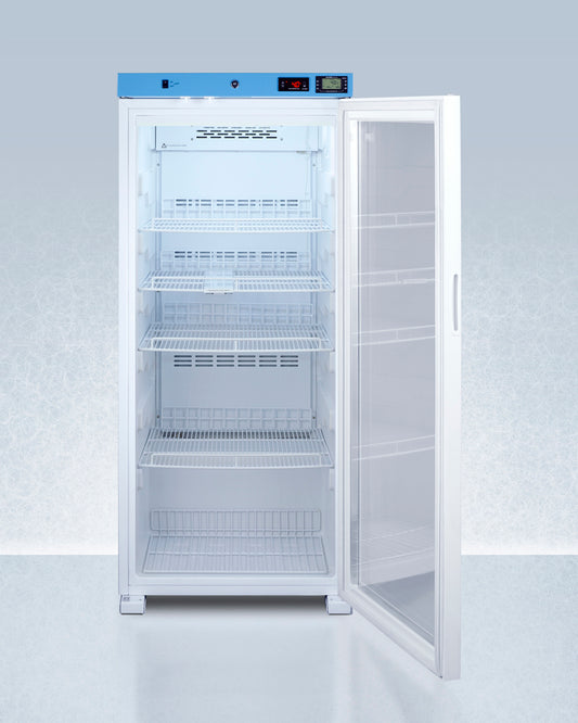 EQTemp - 24" Wide Upright Medical Refrigerator, Certified to NSF/ANSI 456 Vaccine Storage Standard
