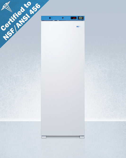 EQTemp - 24" Wide Upright Medical Refrigerator, Certified to NSF/ANSI 456 Vaccine Storage Standard