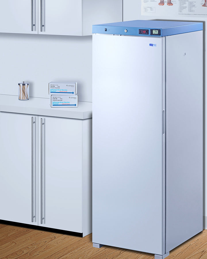 EQTemp - 24" Wide Upright Medical Refrigerator, Certified to NSF/ANSI 456 Vaccine Storage Standard EQTemp - 24" Wide Upright Medical Refrigerator, Certified to NSF/ANSI 456 Vaccine Storage Standard