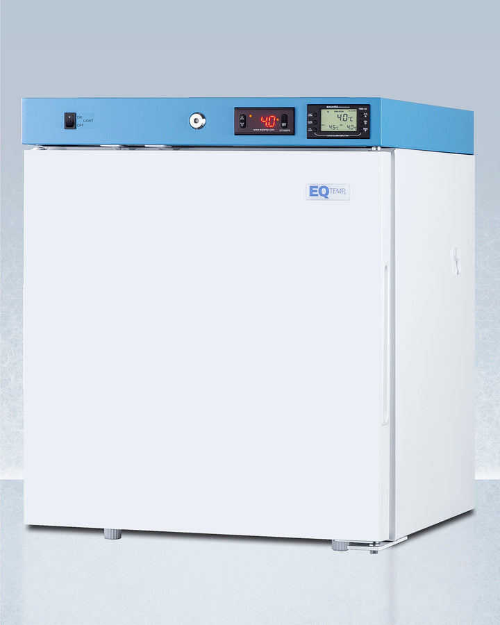 EQTemp - 19" Wide Compact Medical Refrigerator, Certified to NSF/ANSI 456 Vaccine Storage Standard EQTemp - 19" Wide Compact Medical Refrigerator, Certified to NSF/ANSI 456 Vaccine Storage Standard