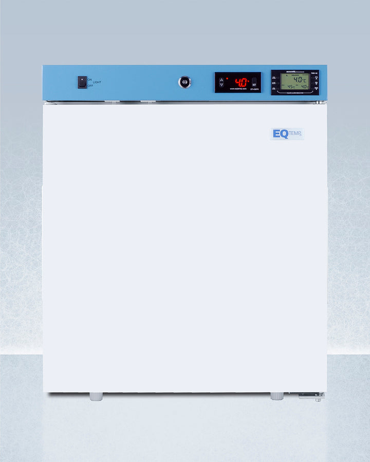 EQTemp - 19" Wide Compact Medical Refrigerator, Certified to NSF/ANSI 456 Vaccine Storage Standard EQTemp - 19" Wide Compact Medical Refrigerator, Certified to NSF/ANSI 456 Vaccine Storage Standard