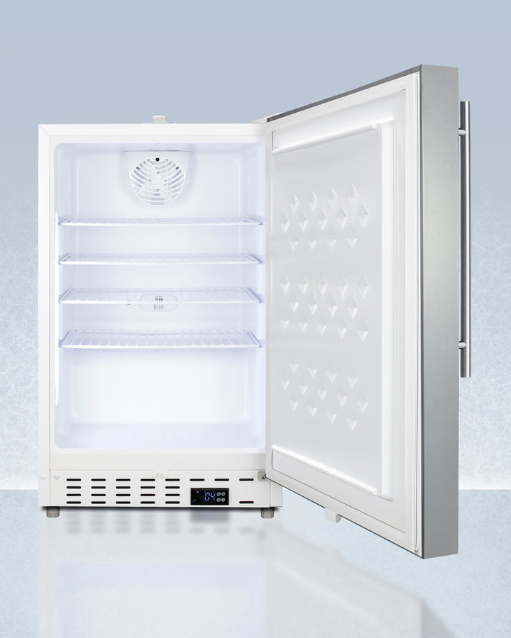 Summit - Built-in ADA compliant healthcare all-refrigerator - ADA404REFSSHV Summit - Built-in ADA compliant healthcare all-refrigerator - ADA404REFSSHV