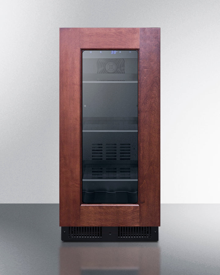 Summit - 15" wide ADA compliant built-in undercounter beverage center with panel-ready door - ALBV15PNR Summit - 15" wide ADA compliant built-in undercounter beverage center with panel-ready door - ALBV15PNR