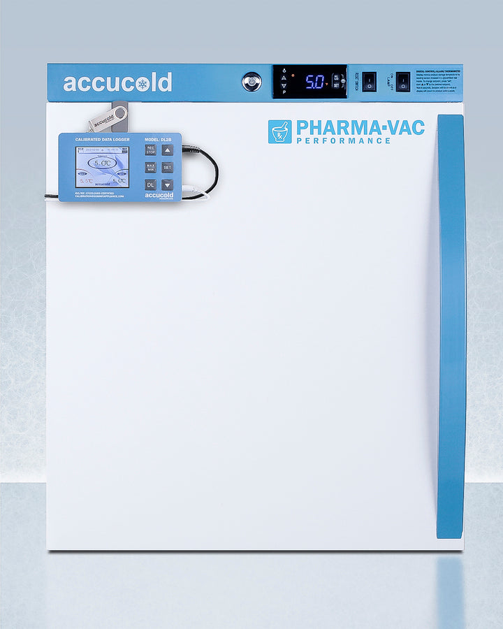 Summit - Pharma-Vac Performance Series compact all-refrigerator with data logger - ARS2PVDL2B Summit - Pharma-Vac Performance Series compact all-refrigerator with data logger - ARS2PVDL2B