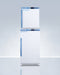 Summit - 20" Wide Performance Series All-Refrigerator/All-Freezer Combination - ARS32PVBIADA-AFZ1PVSTACK
