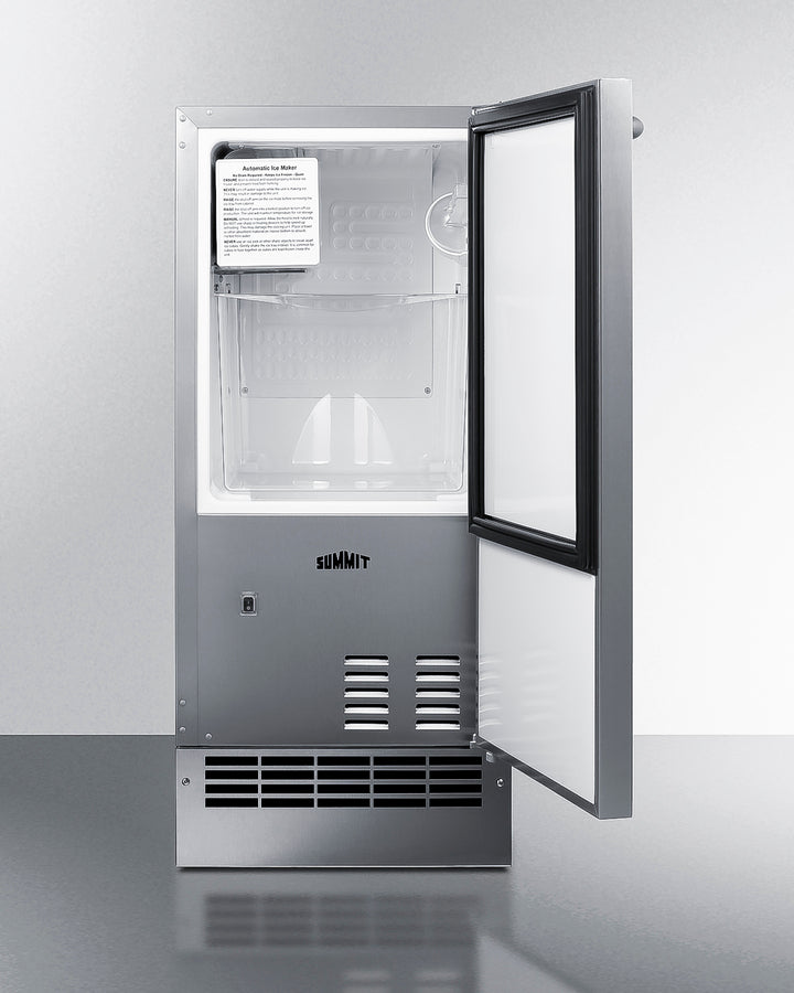 Summit - 25 lb. Drain-Free outdoor Icemaker Summit - 25 lb. Drain-Free outdoor Icemaker