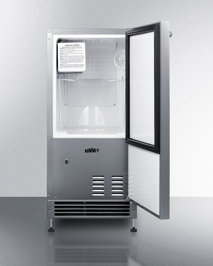 Summit - 25 lb. Drain-Free outdoor Icemaker Summit - 25 lb. Drain-Free outdoor Icemaker
