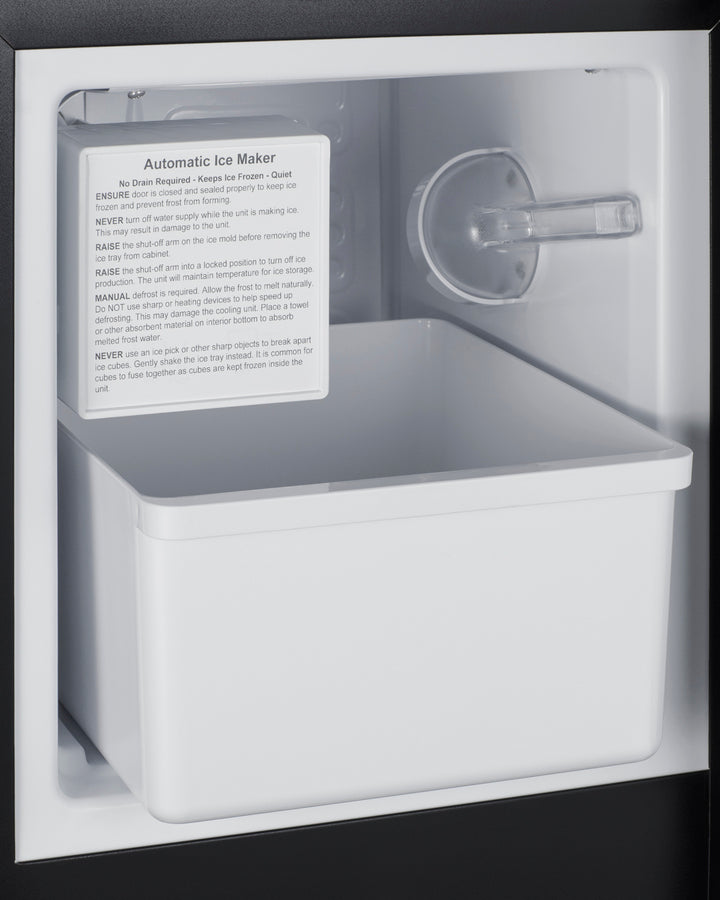 Summit - Drain-free manual defrost built-in icemaker with panel-ready door - BIM26IF Summit - Drain-free manual defrost built-in icemaker with panel-ready door - BIM26IF