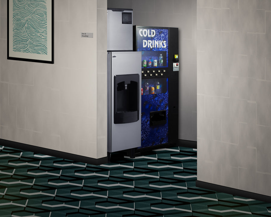 Summit - 350 lb. Commercial Ice Machine With Ice Dispenser - BIM350KDISP Summit - 350 lb. Commercial Ice Machine With Ice Dispenser - BIM350KDISP