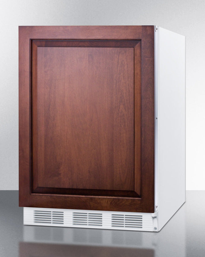Summit - 24" Wide Refrigerator-Freezer (Panel Not Included) Summit - 24" Wide Refrigerator-Freezer (Panel Not Included)