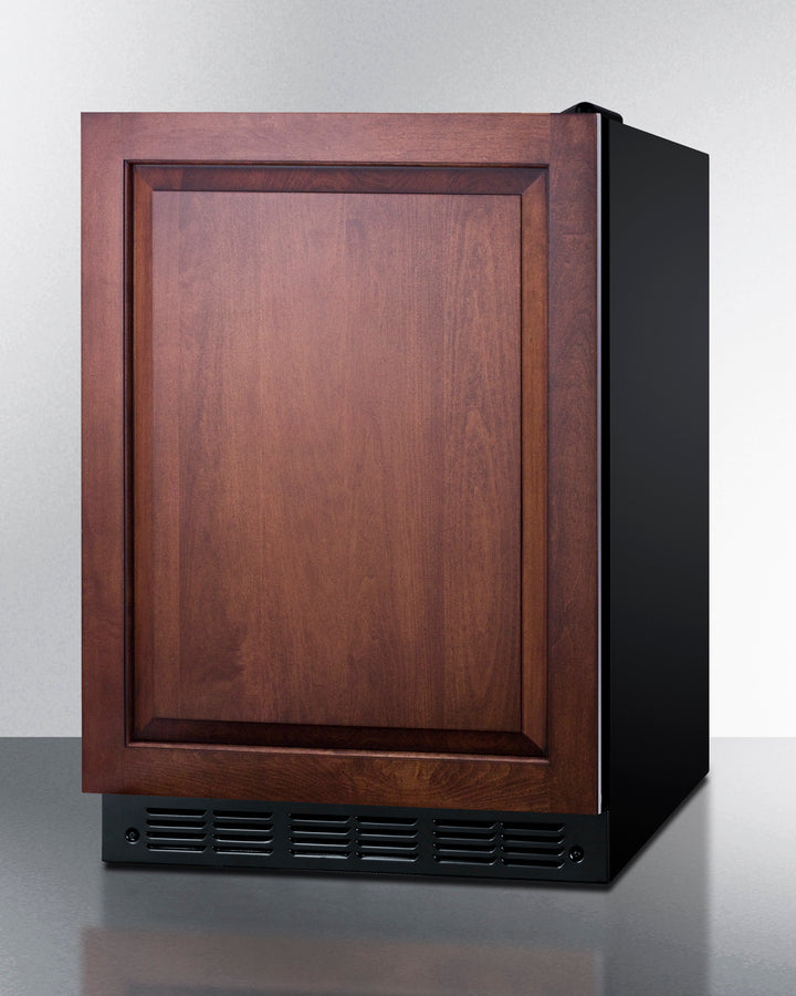 Summit - 24" wide ADA height European refrigerator-freezer - CT66BK2SSIFADA Summit - 24" wide ADA height European refrigerator-freezer - CT66BK2SSIFADA