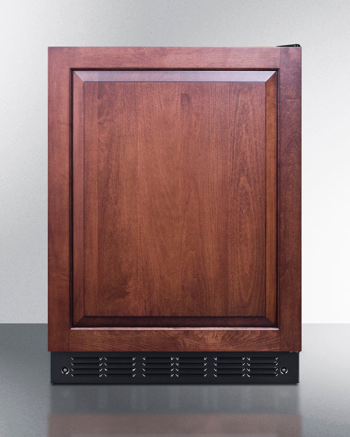 Summit - 24" wide ADA height European refrigerator-freezer - CT66BK2SSIFADA Summit - 24" wide ADA height European refrigerator-freezer - CT66BK2SSIFADA