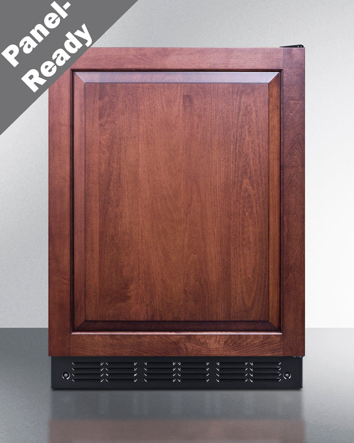 Summit - 24" wide ADA height European refrigerator-freezer - CT66BK2SSIFADA Summit - 24" wide ADA height European refrigerator-freezer - CT66BK2SSIFADA