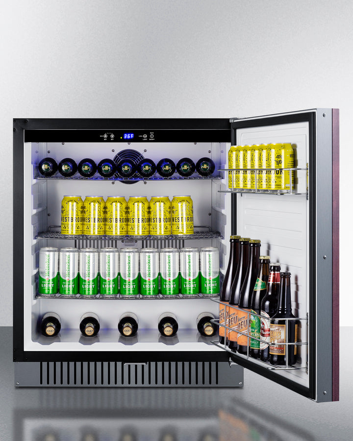Summit - 27" Wide Built-In All-Refrigerator, ADA Compliant (Panel Not Included) - FF27BSSADAIF Summit - 27" Wide Built-In All-Refrigerator, ADA Compliant (Panel Not Included) - FF27BSSADAIF