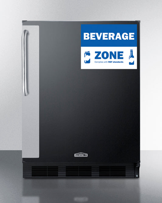 Summit Commercial - 24" Wide All-Refrigerator - Commercially approved, ADA Height