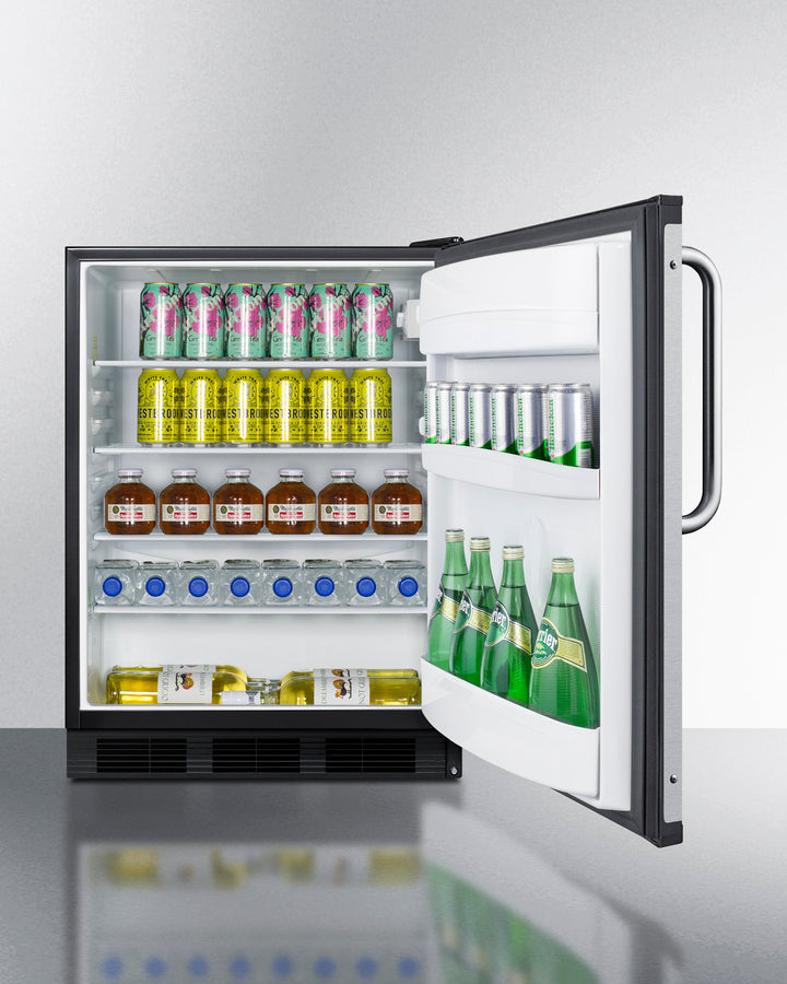 Summit Commercial - 24" Wide All-Refrigerator - Commercially approved, ADA Height Summit Commercial - 24" Wide All-Refrigerator - Commercially approved, ADA Height