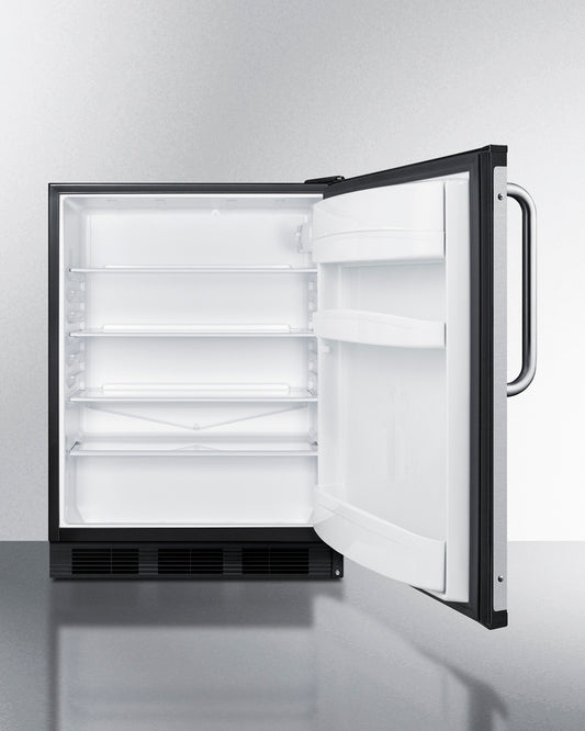 Summit Commercial - 24" Wide All-Refrigerator - Commercially approved