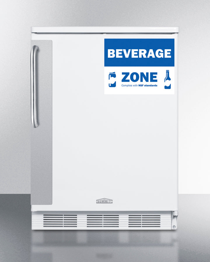 Summit Commercial - 24" Wide All-Refrigerator - Commercially approved Summit Commercial - 24" Wide All-Refrigerator - Commercially approved